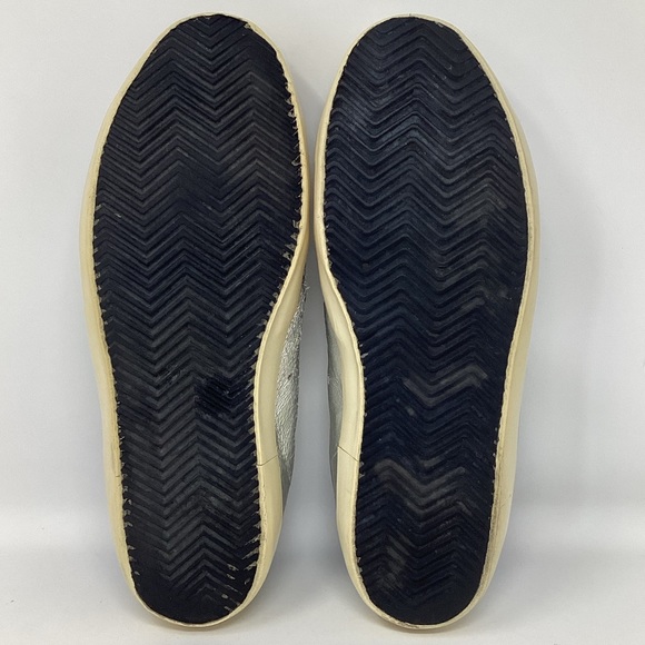 Golden Goose Silver and Blue Men's Shoes - Picture 12 of 12